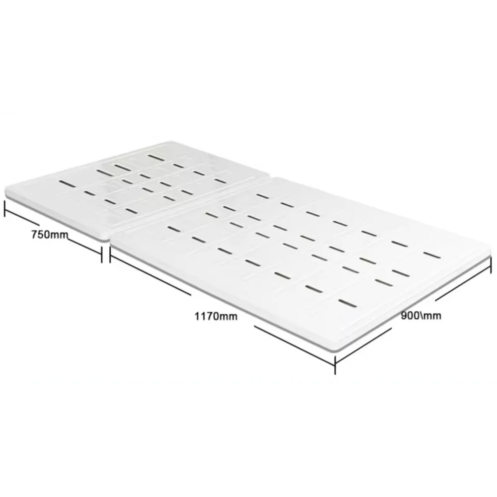 900mm width single crank stamped bed panel