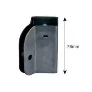 CNC Custom Hardware Hospital Bed Parts Bed Foot Cover For Hospital Bed Frame(Spec. 40*40mm)