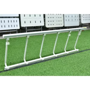 Bend tube guardrail