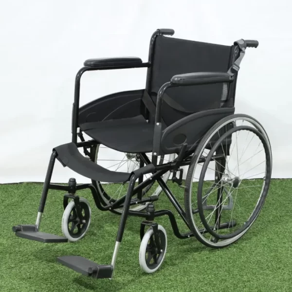 High Quality Foldable and portable manual wheelchair with handbrake