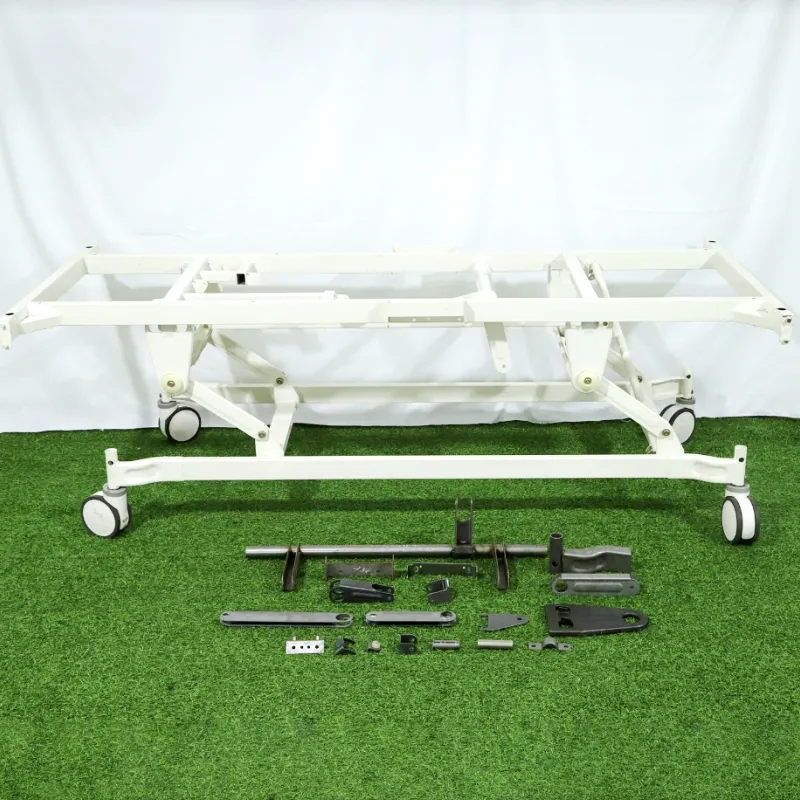 Electric three function hospital bed