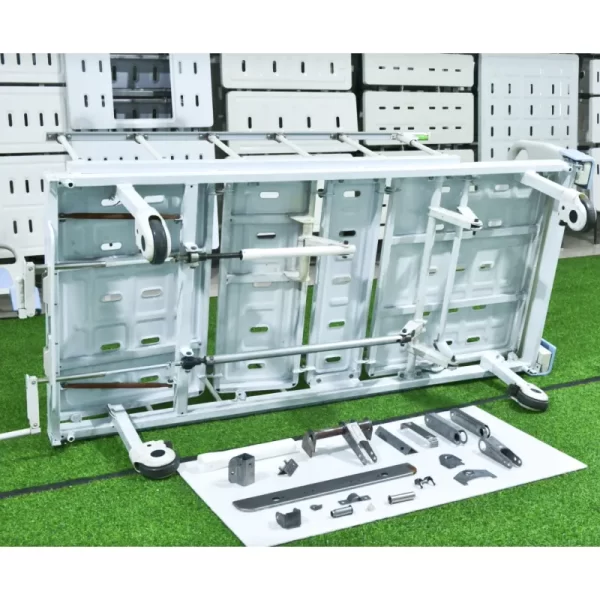 Electric two function hospital bed