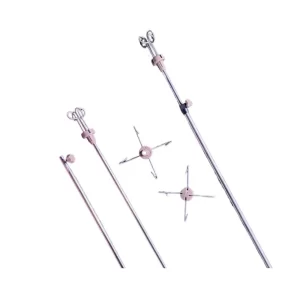 IV Pole with 4 hooks