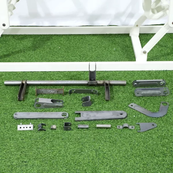 Manual three function hospital bed and metal parts