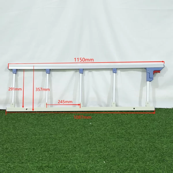 Ordinary straight tube aluminum alloy guardrail