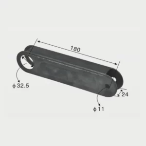 Customized OEM Precision Sheet Hospital Bed Part Transmission Part(A) For Hospital Bed Frame