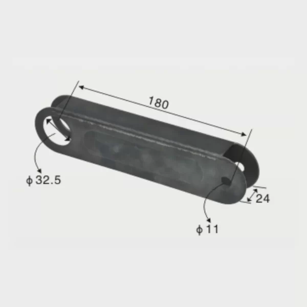 Customized OEM Precision Sheet Hospital Bed Part Transmission Part(A) For Hospital Bed Frame